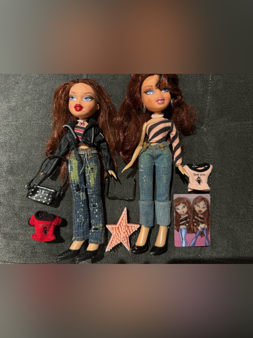 *RARE* Phoebe & Roxxi Vintage Bratz Twiins Twins Doll Set 2004 - *Not Complete*